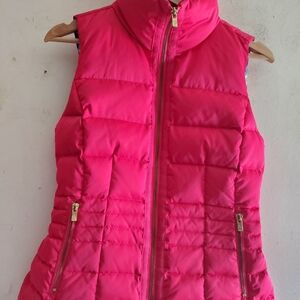 Lilly Pulitzer Pink Vest Size XS.